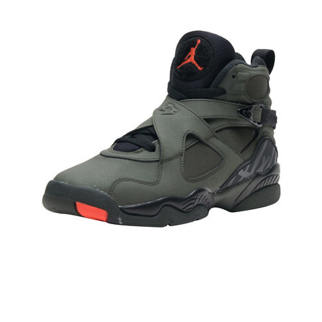 Jordan 8 outlet green and black